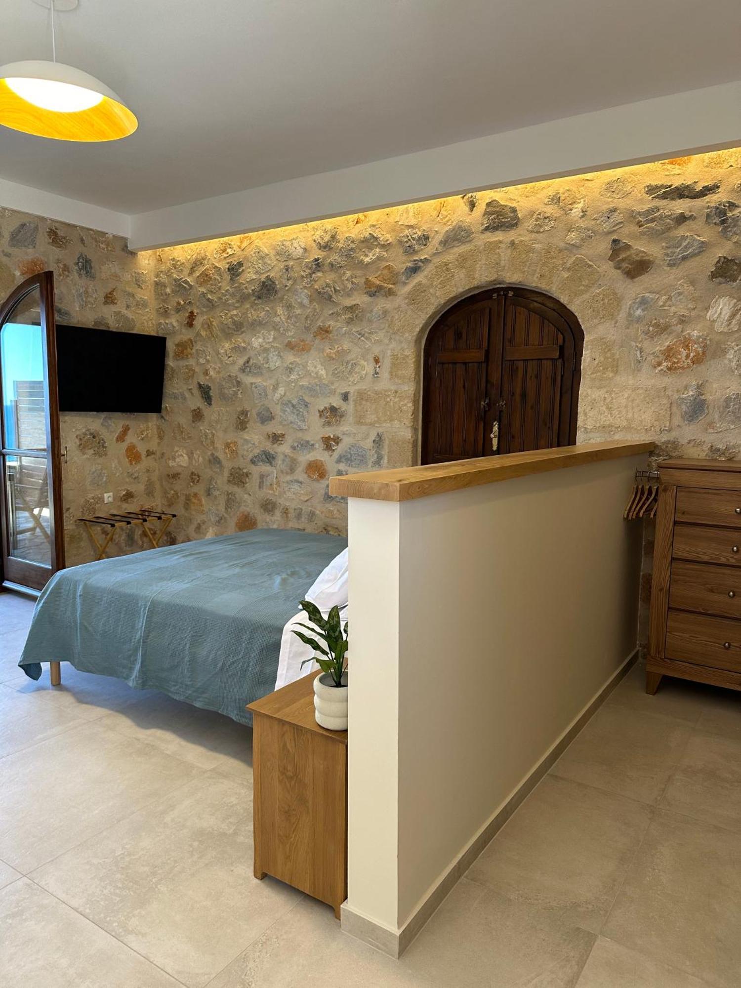 Papanestoras Apartments การ์ดามมีลี ภายนอก รูปภาพ